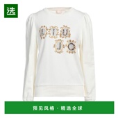 美国直邮 10527124FO LIU 1h可退 女士卫衣 舒适时尚 纯色圆