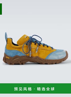 1h可退 香港直邮Our Legacy 男士 Gabe 绒面革运动鞋 blue蓝色 舒