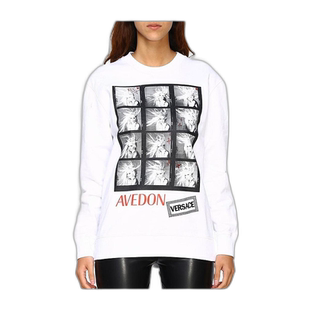香港直邮Versace 印花圆领卫衣 A84808A227994A1001长袖