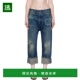 香港直邮R13 牛仔裤 女士 Cuffed 1h可退 Drop 蓝色 Tailored R13