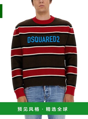 1h可退 香港直邮Dsquared2 二次方 男士 徽标毛衣 S74HA1263S1803