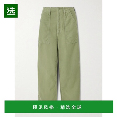 1h可退 香港直邮mother 女士 Fangirl Fatigue Flood barrel-leg