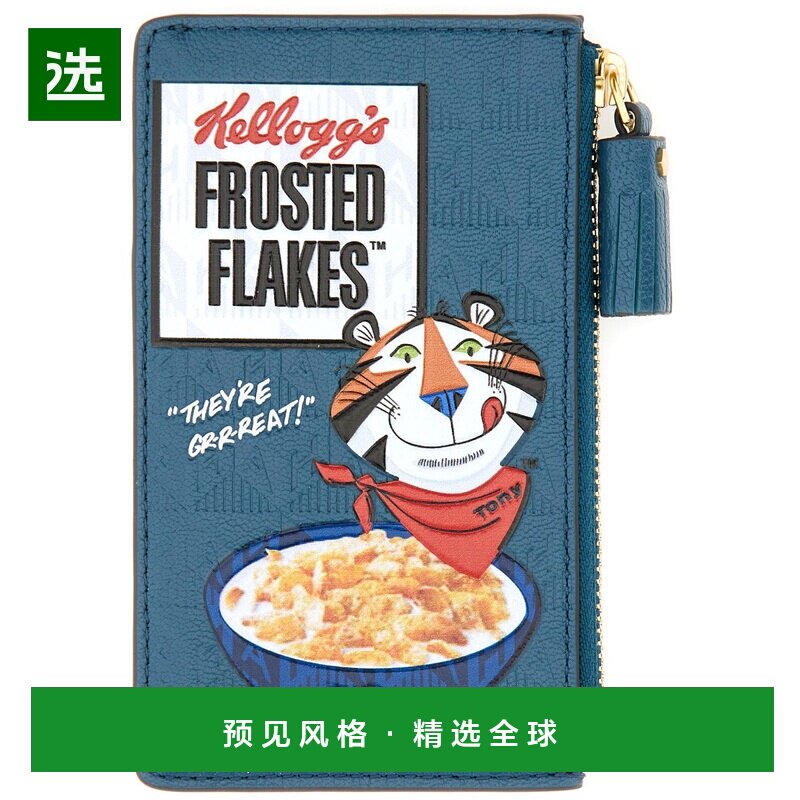 香港直邮ANYA HINDMARCH 女士钱包 201964LIGHTPETROL SS2026
