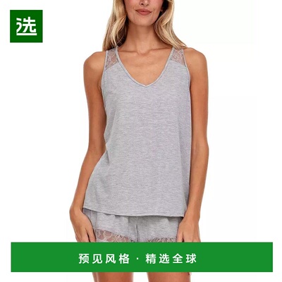 1h可退 【美国直邮】flora nikrooz 女士 背心吊带蕾丝上衣