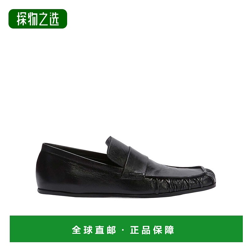 香港直邮Jil Sander 皱褶乐福鞋单鞋皮鞋一脚蹬 J16WR0022P4835