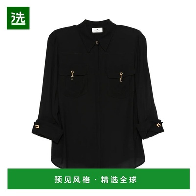 1h可退 香港直邮Elisabetta Franchi 女士 粘胶纤维衬衫 CA12256E