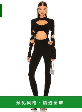 1h可退 香港直邮NORMA KAMALI 诺玛·卡玛丽 女士 Aztec 长袖连衣