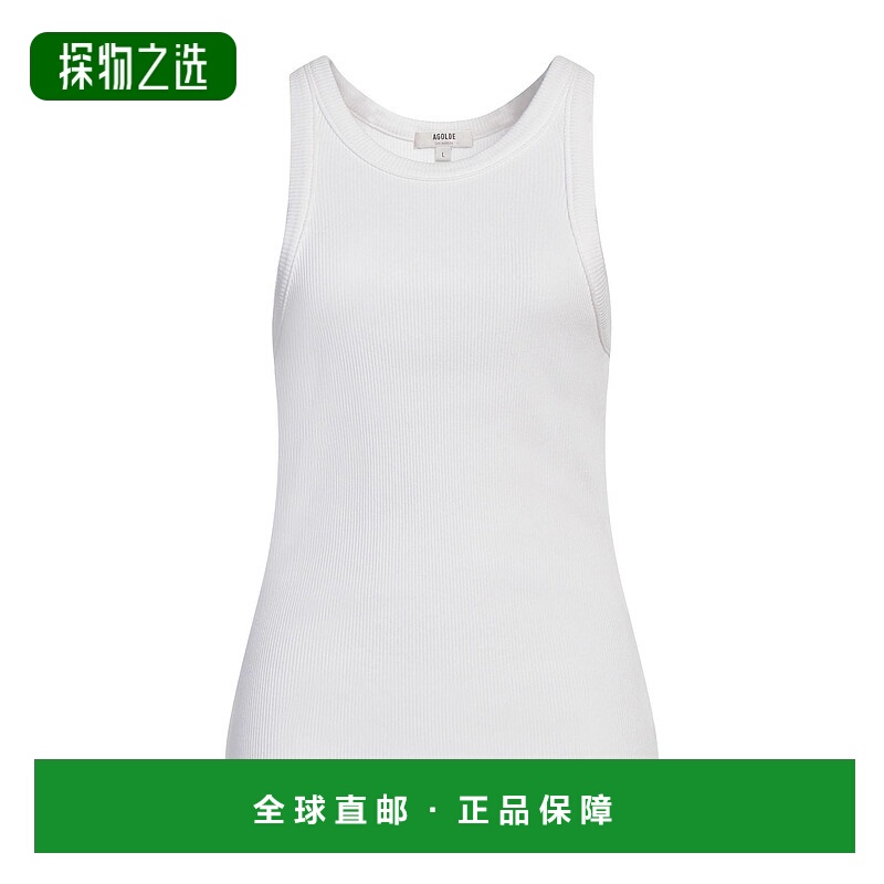 香港直邮AGOLDE 女士 背心上衣 white白色 舒适时尚