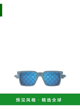 Gucci 几何框太阳镜 GG1540S古驰正品百搭显脸小高级感