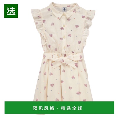 欧洲直邮petit bateau 小帆船 女童装 春夏 短连衣裙 BORY