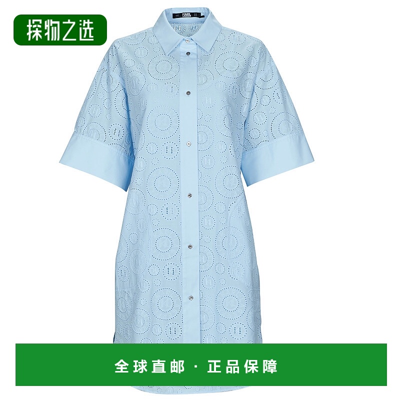 欧洲直邮Karl Lagerfeld 卡尔拉格斐 女士 BRODERIE ANGLAISE SHI