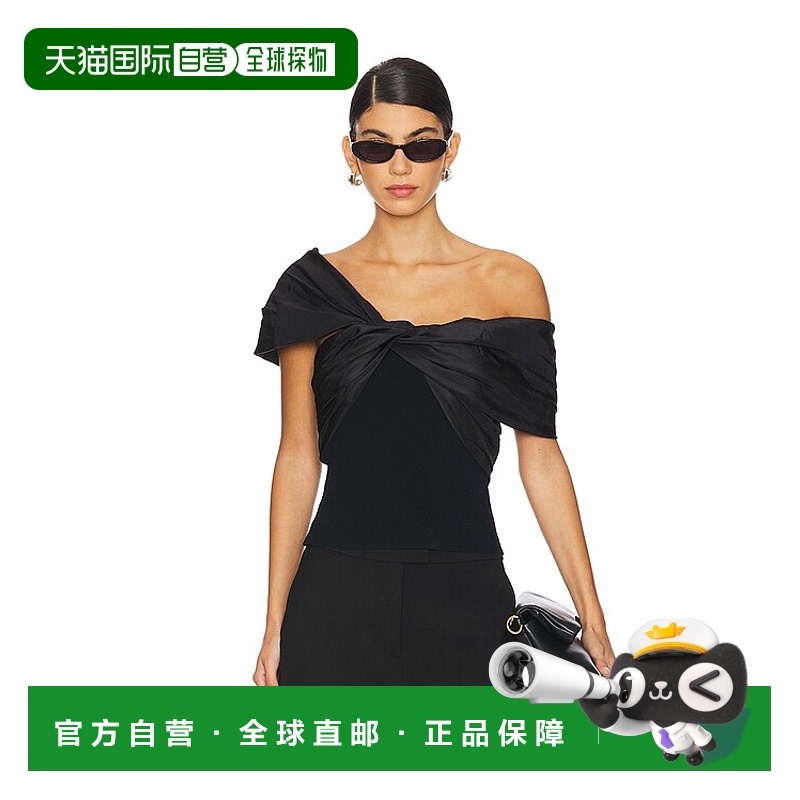 1h可退 香港直邮Simkhai 女士 Celiana 针织拼块上衣 6242100B