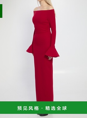 香港直邮SOLACE LONDON 女士连衣裙 OS46053RED SS2026 红色