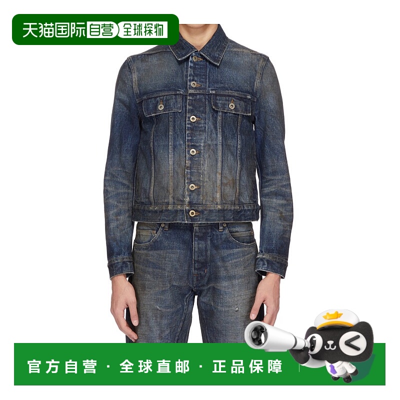 香港直邮Rick Owens Drkshdw 长袖牛仔外套 DL02E2788HVWJP