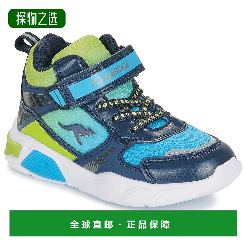 欧洲直邮Kangaroos  K-SLB Clave Mid EV 男童鞋高帮板鞋 00048-4