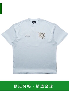 香港直邮Represent 男士T恤 MLM100369CLOUD AW2025 蓝色 短袖T恤