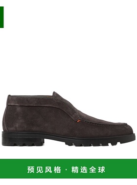 香港直邮Santoni 圆头短靴 MGDC17823NEOB