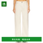 香港直邮Helmut Ski Lang 1h可退 海尔姆特·朗 女士 直筒裤 P09D