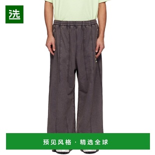 香港直邮Acne 黑色徽标长裤 Studios 男士 CK0130 艾克妮 1h可退