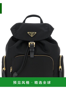 香港直邮PRADA 女士双肩包 1BZ081VOOORV44F0632 SS2026 黑色