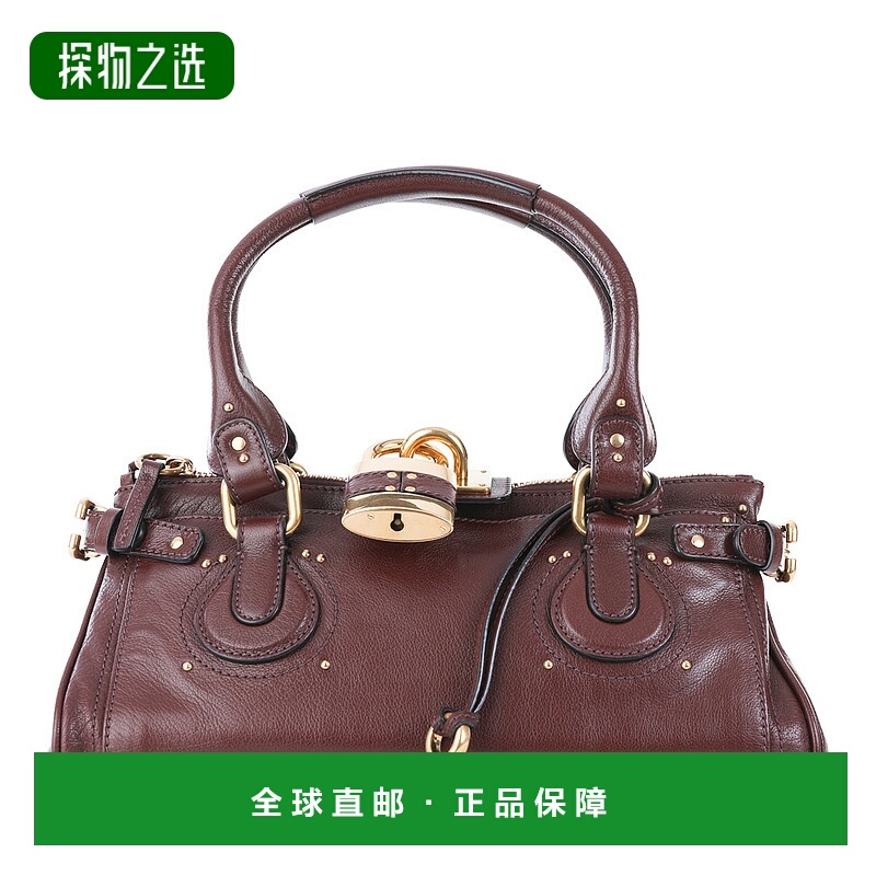 香港直邮Chloe 蔻依 女士 棕色帕丁顿包 CH25WS802P75