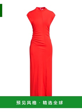 1h可退 香港直邮Msgm 女士 长款连衣裙 red红色 舒适时尚