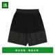 弹性腰短裤 香港直邮GCDS 黑色 女士短裤 B1XM3102JI199