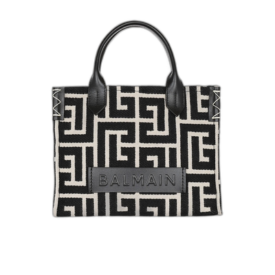 香港直邮Balmain B-Army 交织字母手提包 BN1FE818TJDC