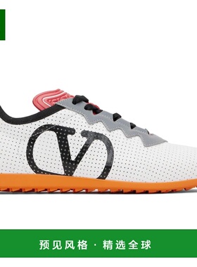 1h可退 香港直邮valentino 华伦天奴 男士 白色 Chromathon 运动