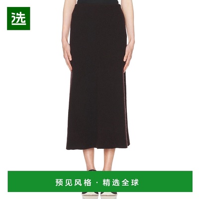 1h可退 香港直邮The Row 女士 Ivaanka 半身裙 8454Y391 brown棕