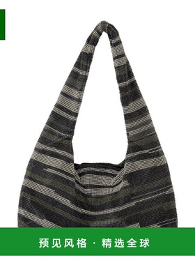 香港直邮KARA 女士单肩包 HB276D SS2023 黑色 Kara Crystal Mesh