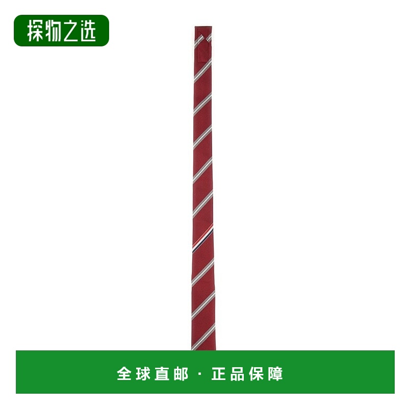 1h可退 香港直邮Thom Browne 汤姆·布朗 男士 尖头领带 MNL001AF