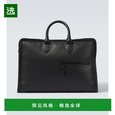 1h可退 香港直邮Berluti 伯尔鲁帝 男士 Overnight 皮革旅行袋