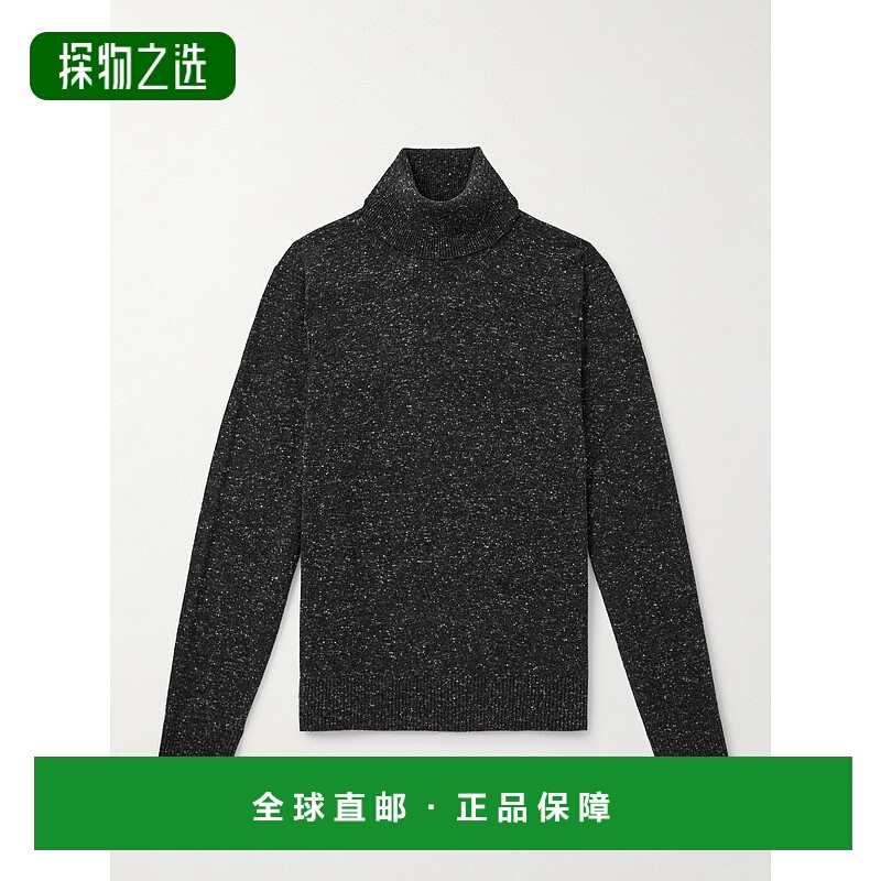 香港直邮Dunhill 登喜路 男士 羊绒混纺高领毛衣 DU25FK2924V028