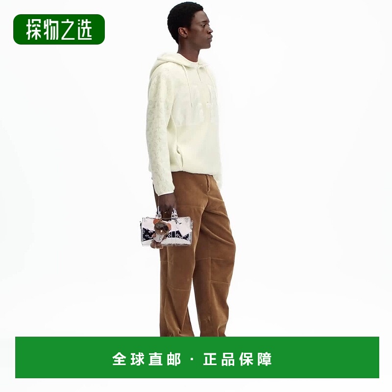 1h可退 欧洲直邮LV路易威登 Resort男士干邑棕色小牛皮老花图