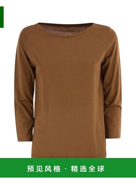 1h可退 香港直邮Majestic Filatures 女士 七分袖袖子T恤 E25M296