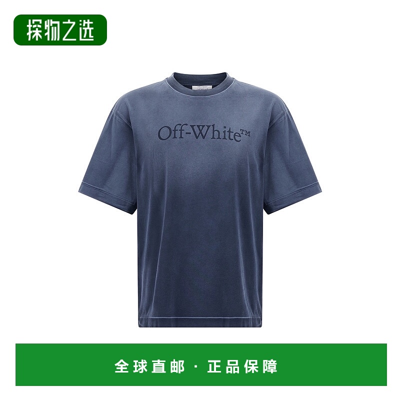 香港直邮off-white 男士 'Laundry Skate' T恤 OMAA120F25JER00P4