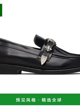 1h可退 香港直邮toga 男士 黑色 Metal 乐福鞋 FTVRMJ82609021