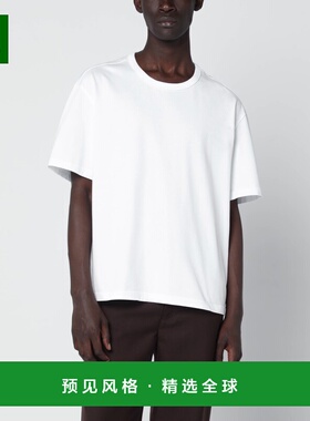 1h可退 香港直邮Séfr 男士 Mauro 白色有机棉T恤 MFW25MAUR