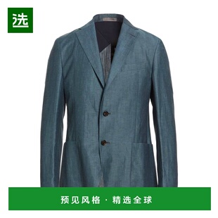 1h可退 香港直邮Corneliani 克莱利亚尼 男士 西装外套 green绿色