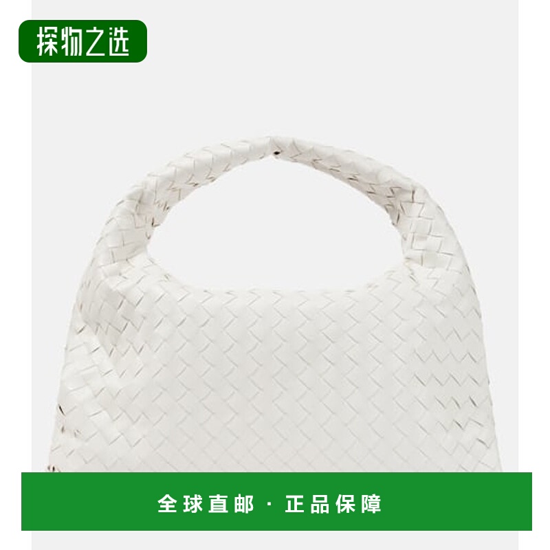 1h可退 香港直邮Bottega Veneta 葆蝶家 女士 Hop 编织皮革肩包