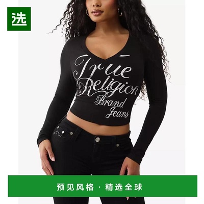 1h可退 【美国直邮】true religion 女士 上装T恤