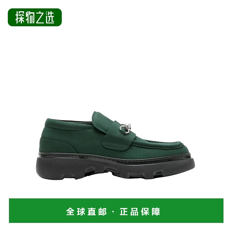 香港直邮Burberry Creeper Clamp厚底乐福鞋 80773861