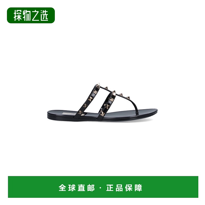 1h可退 香港直邮Valentino 华伦天奴 女士 铆钉凉鞋 7W2S0T84PVS