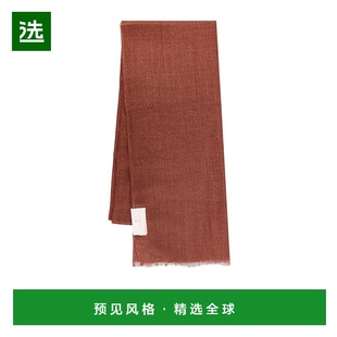 香港直邮Brunello Cucinelli 徽标标签围巾 MSCDAR097羊绒真丝