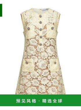 1h可退 香港直邮SELF-PORTRAIT 女士连衣裙 217SYELLOW SS2026 黄