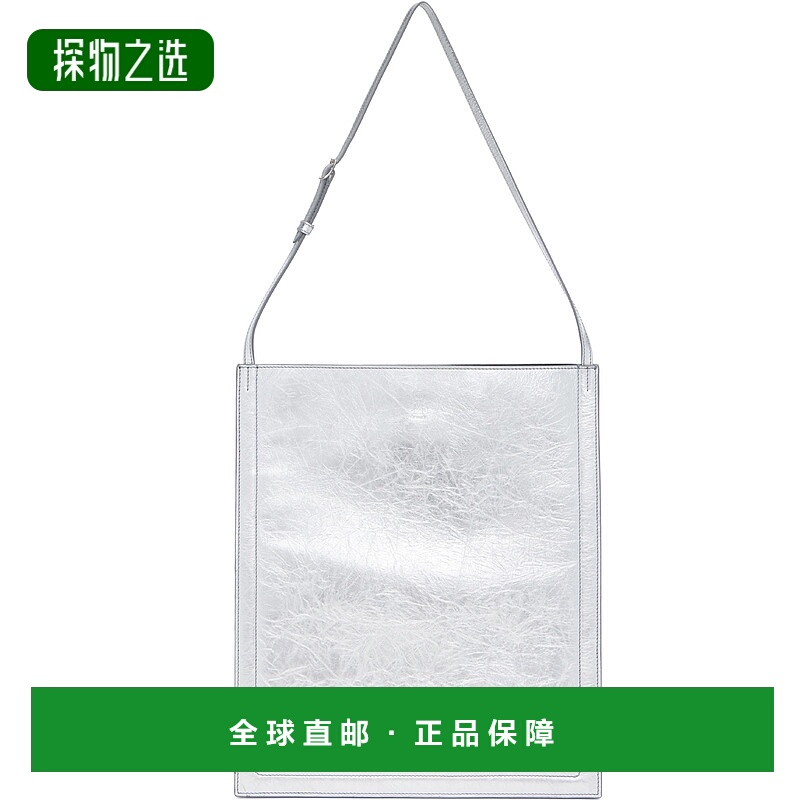 1h可退 香港直邮Bally 巴利 男士 银色 Beckett 托特包 MAE05AVT9