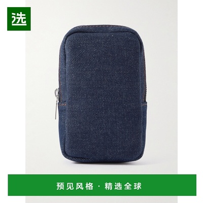 1h可退 香港直邮EÉRA 男士 Luna 棉质帆布小包 LPDE08 blue蓝色