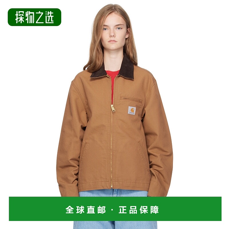 香港直邮CARHARTT WIP 女士 棕色 Detroit 夹克 I03311200S02