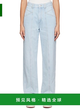 香港直邮Isabel Marant Vetan 贴袋牛仔裤 PA0045FAA3H23I口袋